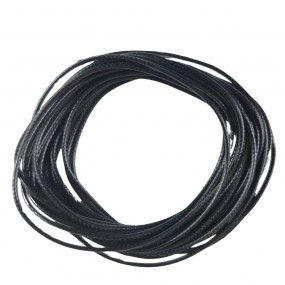 Fio Sintético Preto 1.5mm Pacote com 5 metros