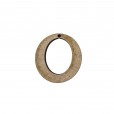 Par de Base de Madeira MDF para Brinco Oval Pequeno