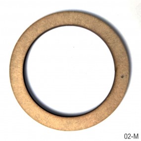 Base Argola de Madeira MDF para Pulseira M2