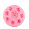 Molde Silicone Mini Rosas