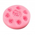 Molde Silicone Mini Rosas