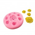 Molde Silicone Mini Rosas